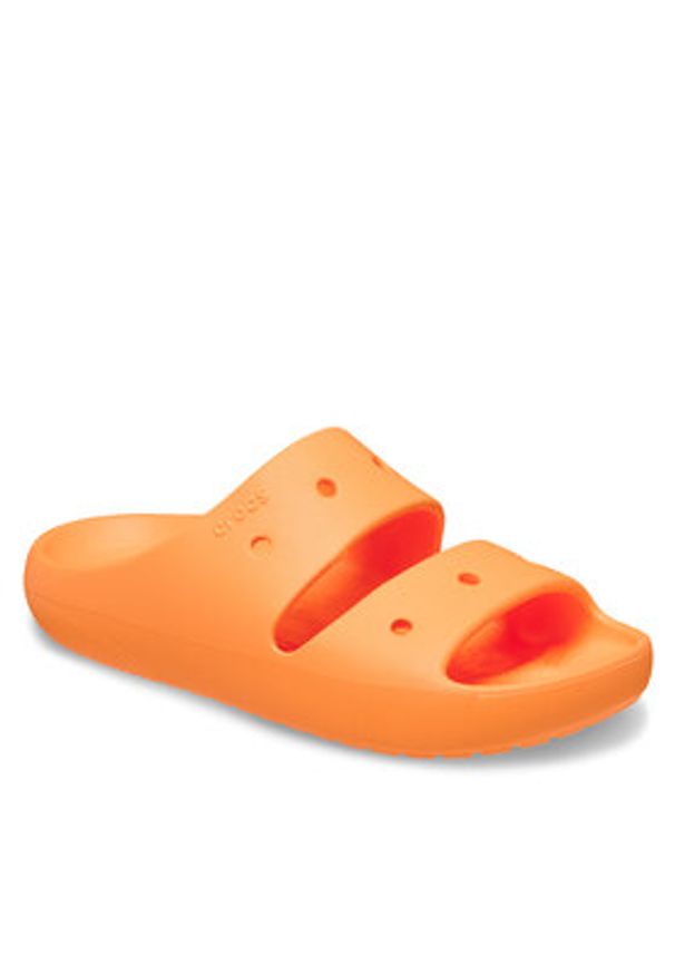 Crocs Klapki Classic Sandal v2 209403 Pomarańczowy. Kolor: pomarańczowy