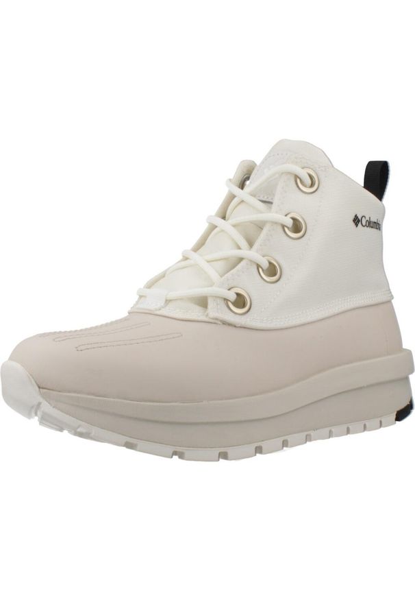 columbia - COLUMBIA MORITZA SHIELD Biały. Kolor: biały. Materiał: skóra, tkanina. Styl: sportowy