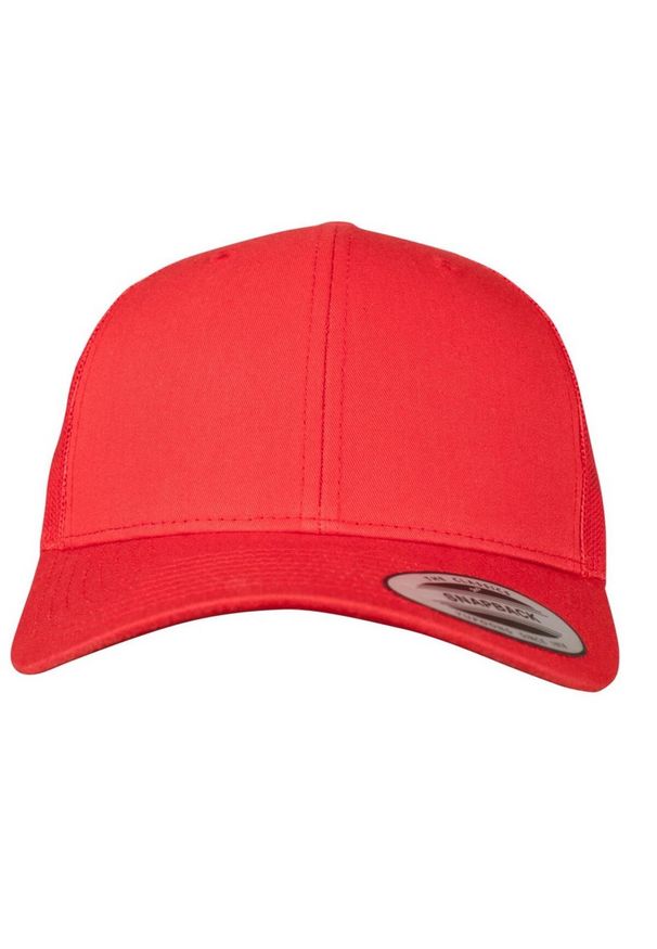 FLEXFIT - Retro Trucker Cap. Kolor: czerwony. Styl: retro
