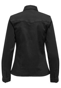 only - ONLY Koszula jeansowa Sasia 15352339 Czarny Slim Fit. Kolor: czarny. Materiał: bawełna #3