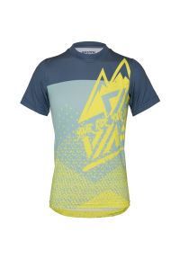 Silvini - Koszulka rowerowa (z krótkim rękawem) dziecięca SILVINI Junior Jersey DENNI. Kolor: zielony. Materiał: jersey. Długość rękawa: krótki rękaw. Długość: krótkie