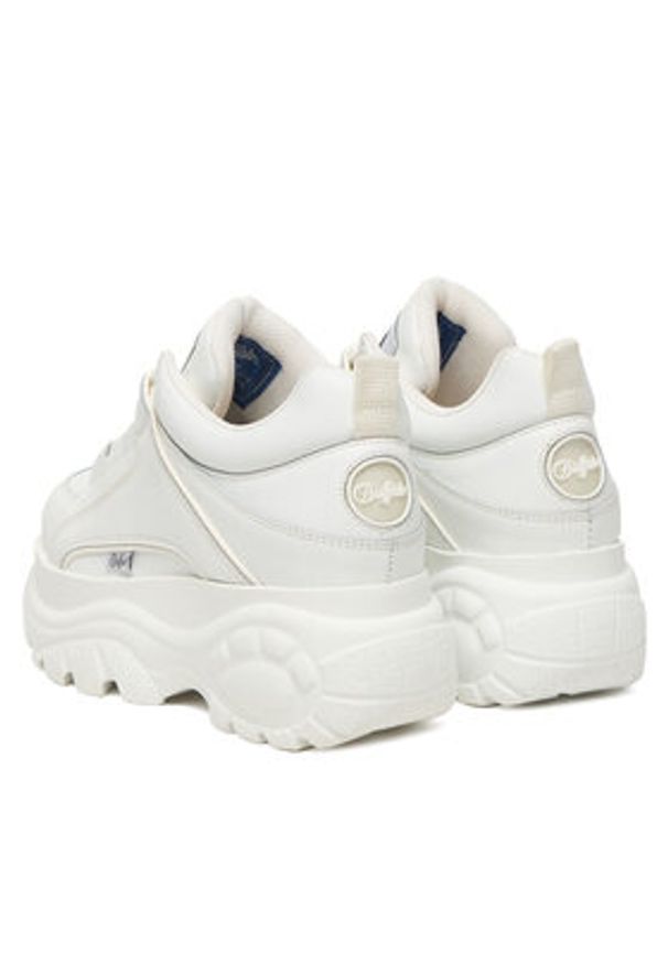 Buffalo Sneakersy BN1533230 Biały. Kolor: biały. Materiał: skóra