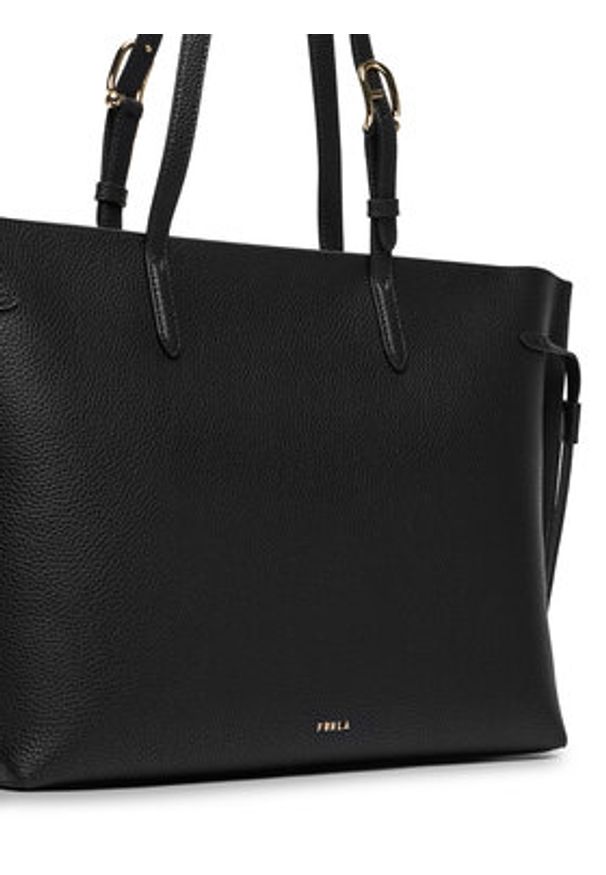 Furla Torebka Ava L WB02059 BX4329 CN 3924S Czarny. Kolor: czarny. Materiał: skórzane