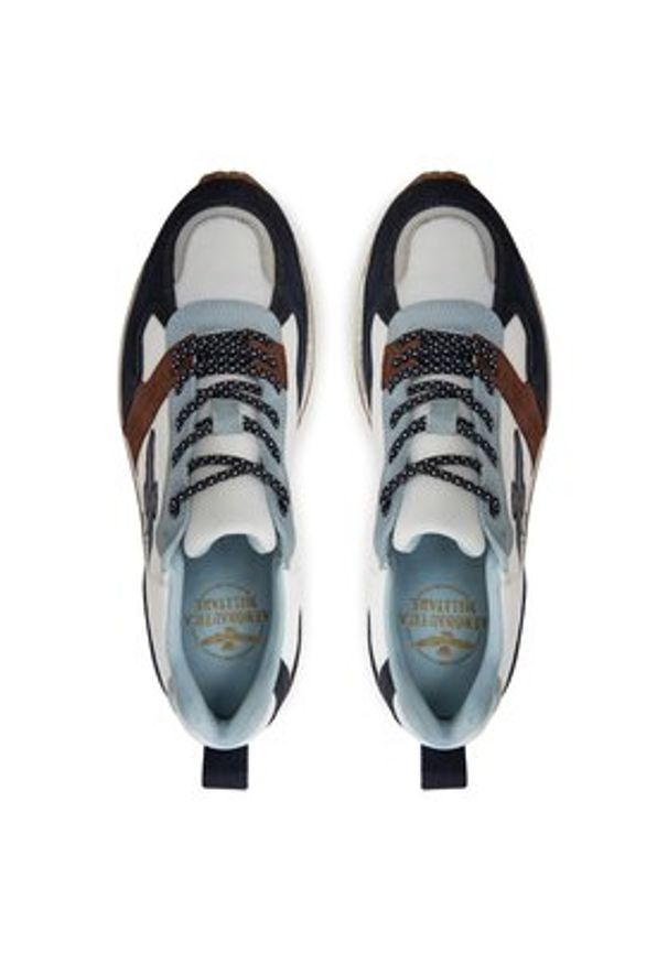 Aeronautica Militare Sneakersy 241SC265CT3298 Granatowy. Kolor: niebieski. Materiał: materiał