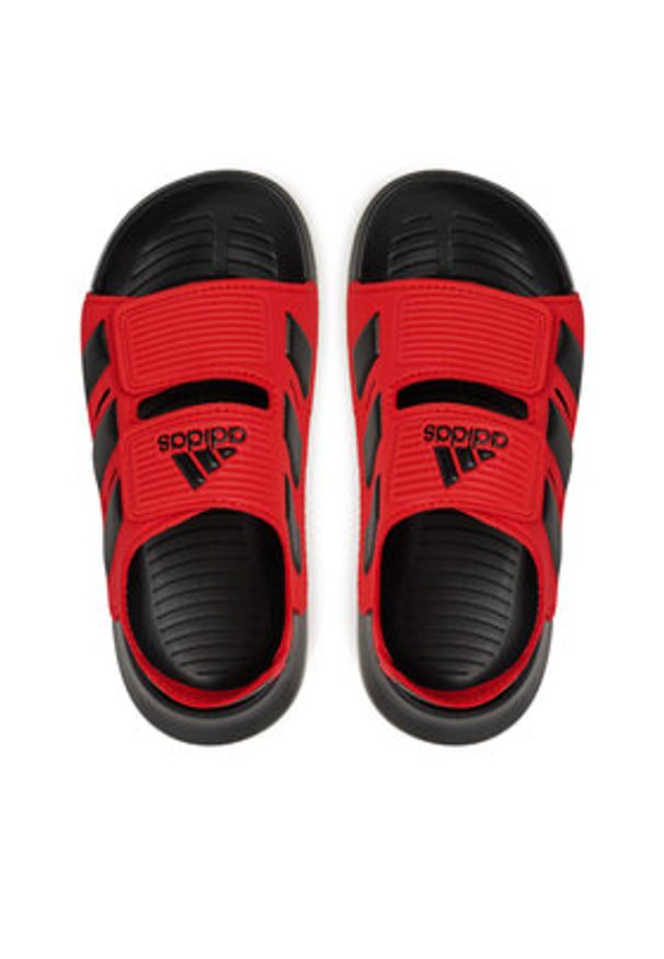 Adidas - adidas Sandały Altaswim 2.0 JI3061 Czerwony. Kolor: czerwony