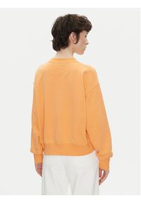 Pepe Jeans Bluza Venus PL581487 Pomarańczowy Loose Fit. Kolor: pomarańczowy. Materiał: bawełna