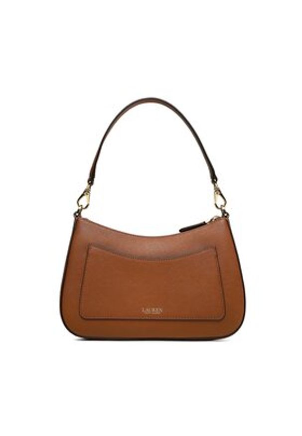 Lauren Ralph Lauren Torebka Danni 26 431883768007 Brązowy. Kolor: brązowy. Materiał: skórzane