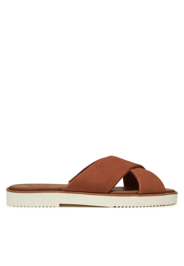 Klapki Toms. Kolor: brązowy