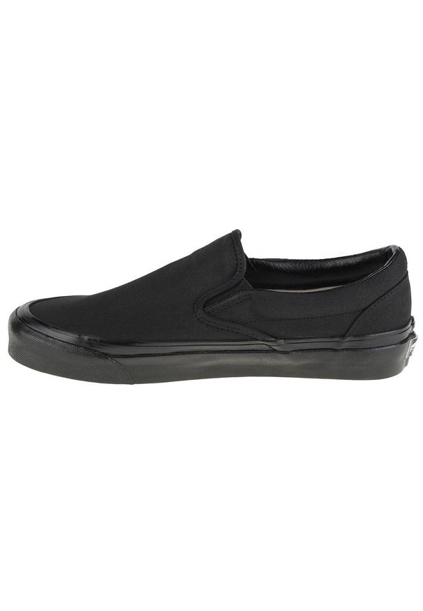 Buty sportowe do chodzenia męskie, Vans Classic Slip-On. Zapięcie: bez zapięcia. Kolor: czarny. Materiał: guma, tkanina. Model: Vans Classic. Sport: turystyka piesza
