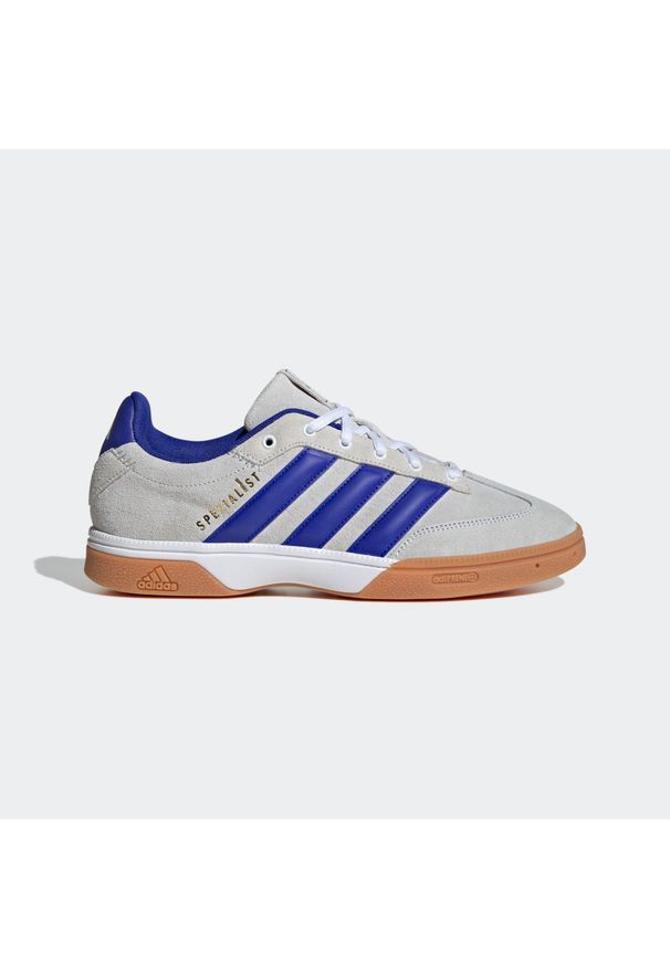 Adidas - Buty do piłki ręcznej ADIDAS Spezialist. Kolor: niebieski, szary, wielokolorowy. Materiał: kauczuk. Sport: piłka ręczna