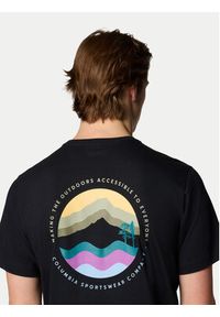 columbia - Columbia T-Shirt Kettle River™ 2120411 Czarny Regular Fit. Kolor: czarny. Materiał: bawełna #5