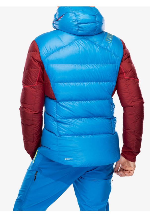 LA SPORTIVA - Kurtka puchowa męska La Sportiva Supercouloir 1000 Down Jkt. Kolor: niebieski. Materiał: puch