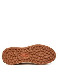 Pepe Jeans Sneakersy PLS60044 Beżowy. Kolor: beżowy. Materiał: zamsz, skóra #5