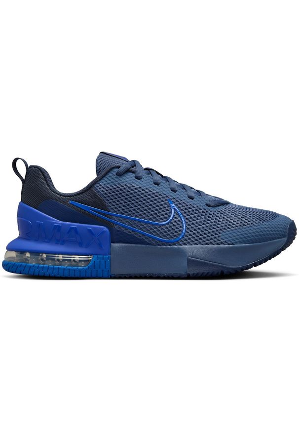 Buty treningowe męskie Nike Air Max Alpha Trainer 6. Kolor: niebieski. Materiał: materiał, syntetyk. Szerokość cholewki: normalna. Model: Nike Air Max. Sport: fitness