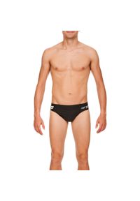 Kąpielówki slipy męskie na basen Arena Serome. Kolor: czarny #1