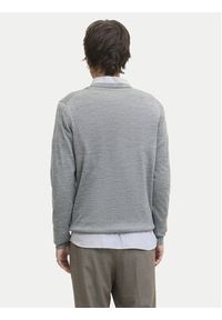 Jack & Jones - Jack&Jones Sweter Merino 12216817 Szary Regular Fit. Kolor: szary. Materiał: wełna
