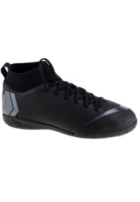 Nike Mercurial Superfly 6 Academy IC Jr AH7343-001. Kolor: czarny. Materiał: syntetyk. Szerokość cholewki: normalna #1