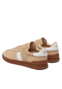 Polo Ralph Lauren Sneakersy 804956688002 Beżowy. Kolor: beżowy. Materiał: zamsz, skóra #4