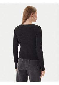Just Cavalli Sweter 79PAFM10 CMR04 Czarny Slim Fit. Kolor: czarny. Materiał: syntetyk #3