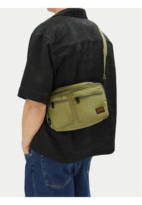 G-Star RAW - G-Star Raw Saszetka nerka GSR-B-014-07 Zielony. Kolor: zielony. Materiał: materiał