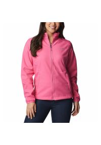 columbia - Kurtka Przejściowa Damska Columbia Kruser Ridge II Softshell. Kolor: różowy. Materiał: softshell. Sport: turystyka piesza