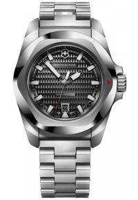 VICTORINOX - Zegarek męski Victorinox 242019 srebrny. Kolor: srebrny #1