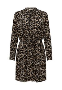 only - ONLY Sukienka codzienna Cory 15200543 Brązowy Regular Fit. Okazja: na co dzień. Kolor: brązowy. Materiał: syntetyk. Typ sukienki: proste. Styl: casual #6