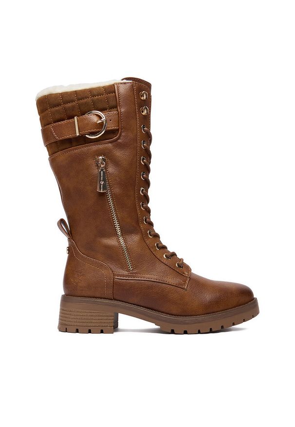 Kozaki Beverly Hills Polo Club. Kolor: brązowy