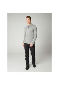 Koszulka z zamkiem błyskawicznym 1/4 Protest Prtstrayed. Kolor: szary. Sport: turystyka piesza #1