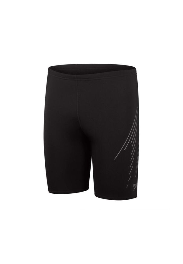 Speedo - Męskie Spodenki Hyperboom Placement Jammer Shorts. Kolor: czarny, szary, wielokolorowy. Styl: sportowy
