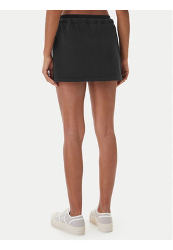 Guess Jeans Spódnico-szorty W6GDG4 K68I4 Czarny Regular Fit. Kolor: czarny. Materiał: bawełna