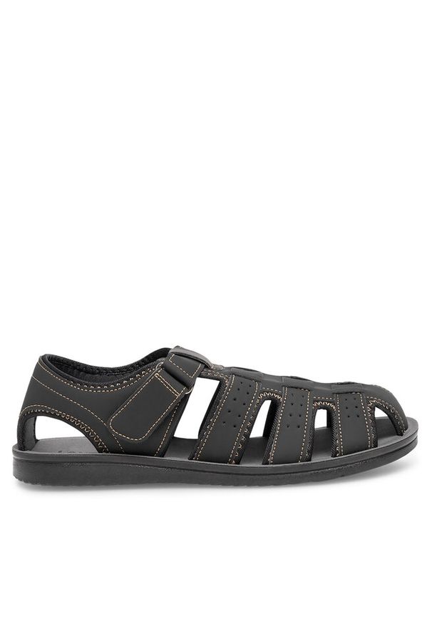 Sandały Lanetti. Kolor: czarny