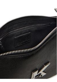 Karl Lagerfeld Jeans Torebka A3W30213 Czarny. Kolor: czarny. Materiał: skórzane #4