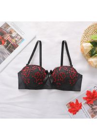 Intica - Biustonosz push-up modelujący z regulowanymi ramiączkami Momoe. Kolor: wielokolorowy. Materiał: materiał. Rodzaj stanika: push-up #1