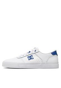 DC Shoes Sneakersy Teknic ADYS300763 Biały. Kolor: biały. Materiał: skóra #4
