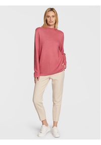 Olsen Sweter Henny 11003831 Różowy Regular Fit. Kolor: różowy. Materiał: syntetyk #4
