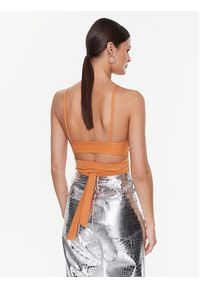 Guess Top Sibyl W3GZ03 Z3740 Pomarańczowy Regular Fit. Kolor: pomarańczowy. Materiał: syntetyk #4