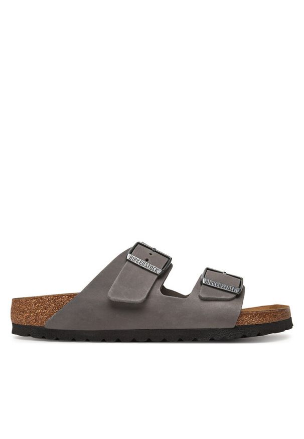 Klapki Birkenstock. Kolor: szary