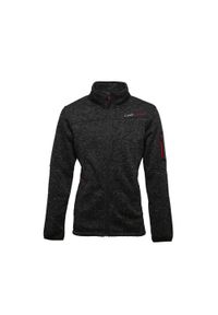 PEAK MOUNTAIN - Dziecięca kurtka polarowa Peak Mountain Ecemaillo. Kolor: czarny. Materiał: polar. Sezon: zima. Sport: narciarstwo #1