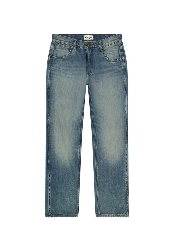 Wrangler - WRANGLER MĘSKIE SPODNIE JEANSOWE GREENSBORO SAGE WASH 112357417 W15Q008821
