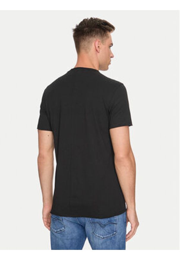 Replay T-Shirt M3590A.000.2660 Czarny Regular Fit. Kolor: czarny. Materiał: bawełna