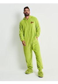 Sinsay - Puszysta piżama jednocześciowa Grinch - zielony. Kolekcja: plus size. Kolor: zielony #1