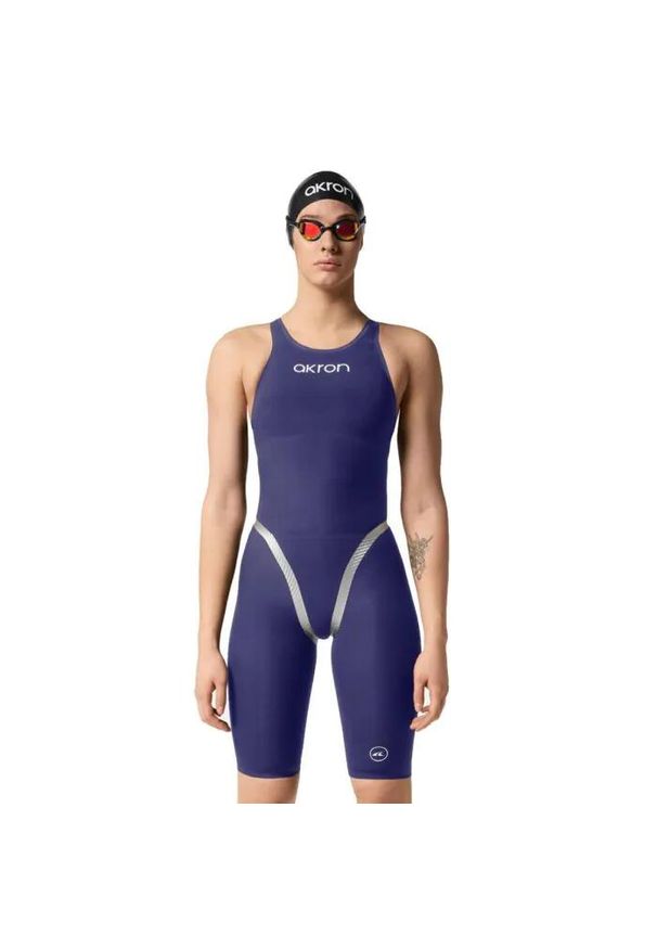 AKRON - Kombinezon Z Nogawkami Akron Ultraskin Light Kneesuit – Fioletowy – Rozmiar 18. Kolor: fioletowy. Długość: do kolan