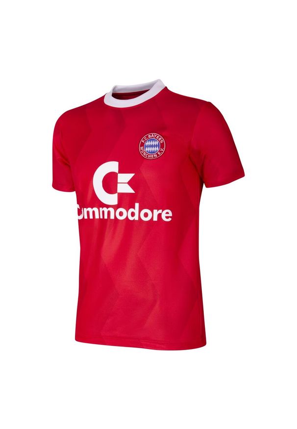 COPA FOOTBALL - Koszulka retro piłkarska dla dorosłych Bayern München 1988-89. Kolor: czerwony. Sport: piłka nożna
