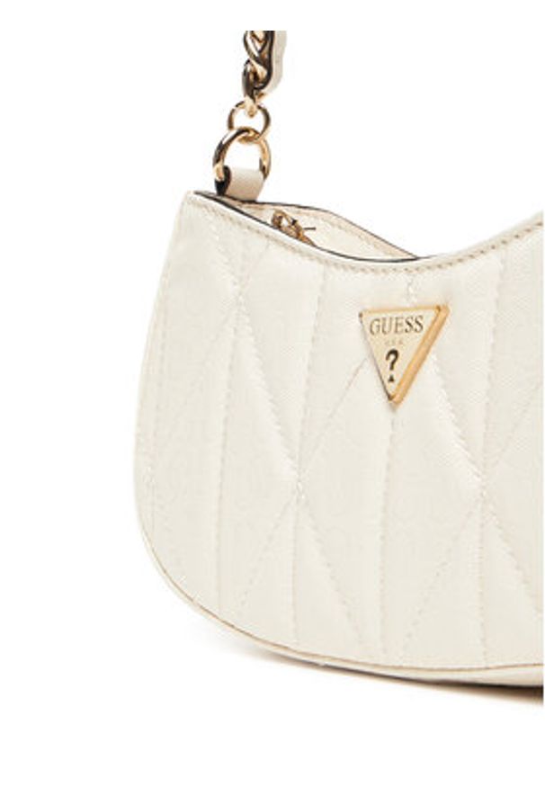 Guess Torebka Aldina HWGG96 63170 Biały. Kolor: biały. Materiał: skórzane