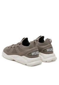 Hugo - HUGO Sneakersy Leon 50541684 Beżowy. Kolor: beżowy. Materiał: materiał #4