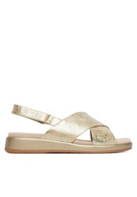 Sandały Caprice. Kolor: złoty #1