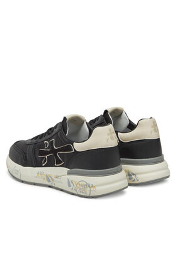 Premiata Sneakersy Mick Var 7249 Czarny. Kolor: czarny. Materiał: materiał