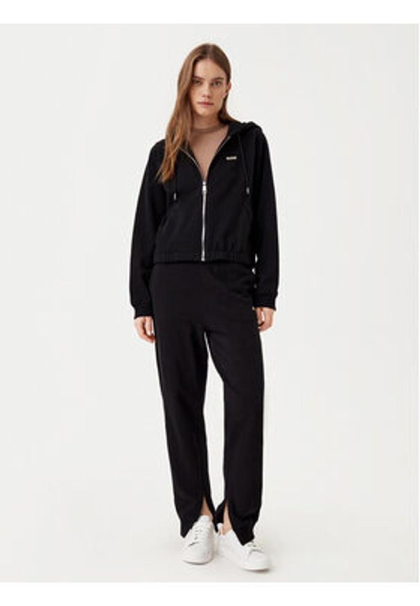 BOSS Bluza C_Emus 50531834 Czarny Regular Fit. Kolor: czarny. Materiał: bawełna