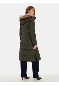 Lauren Ralph Lauren - LAUREN RALPH LAUREN Płaszcz zimowy 297957518005 Zielony Regular Fit. Kolor: zielony. Materiał: syntetyk. Sezon: zima #7